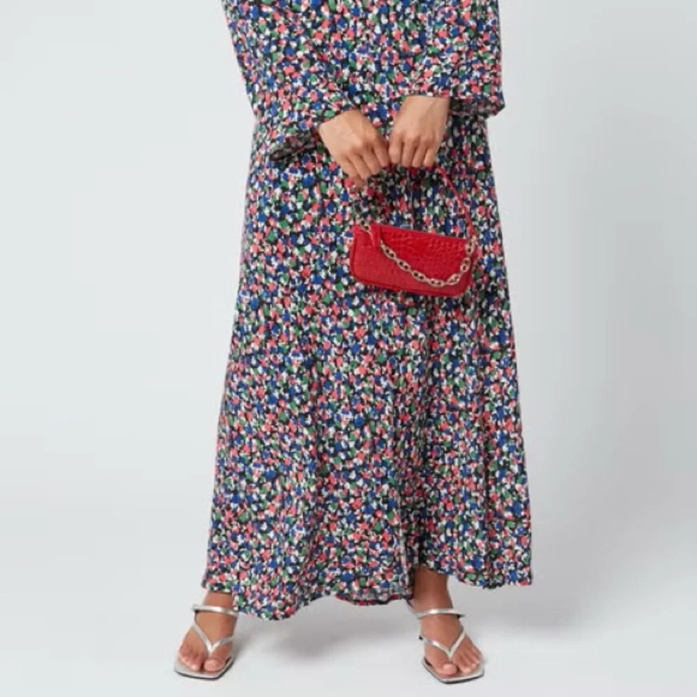 By far Mini Rachel Croc Embossed Leather Top Handle Bag